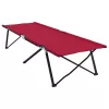  Összecsukható napozóágyak hordozótáskával 2 db Piros 600D Oxford anyagból