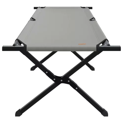  Összecsukható Napágy Hordozótáskával Szürke 600D Oxford Szövet