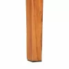  Konzolasztal fiókkal Barna 110 x 30 x 80 cm tömör akácfa