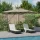  Cantilever Roma Napernyő LED-fénnyel - Taupe (286 x 285 x 270 cm) - Alumínium
