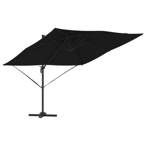  Konzolos Roma Parasol Fekete 286x285x265 cm Alumínium