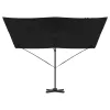  Konzolos Roma Parasol Fekete 286x285x265 cm Alumínium