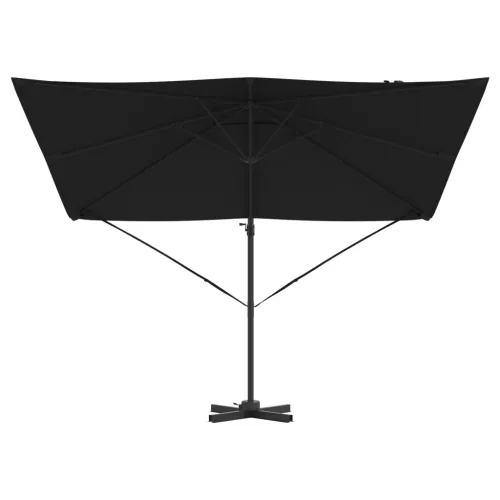  Konzolos Roma Parasol Fekete 286x285x265 cm Alumínium