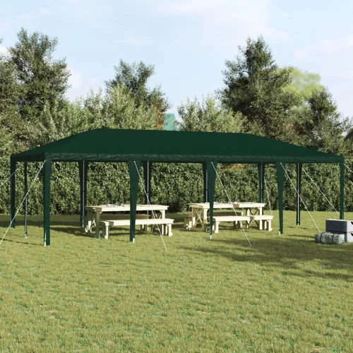  Parti Sátor Zöld 8x4 m PE