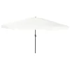  Kerti Ernyő ø395x245 cm Homokfehér