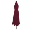  Kerti Napernyő LED Fénnyel ø395x245 cm Bordeaux Piros