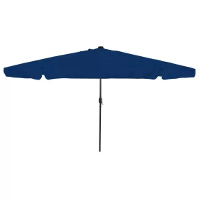  Kerti Napernyő LED Fénnyel ø395x245 cm Égkék