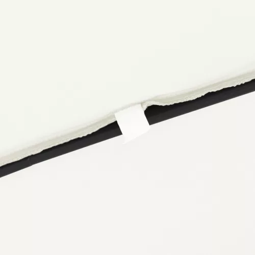 Négyzet alakú Kerti Napernyő 295x245 cm Homokfehér
