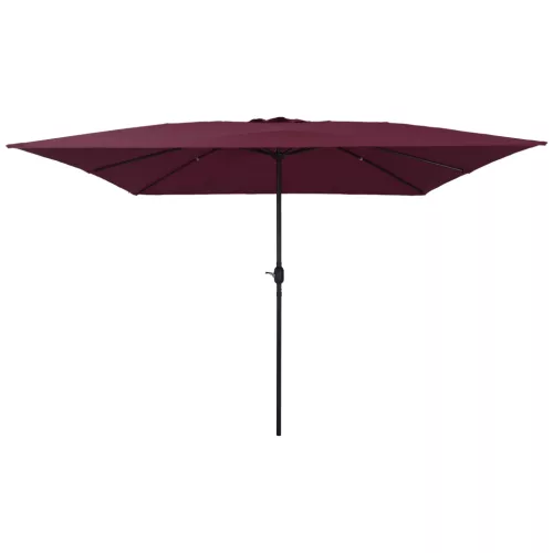  Négyzetes Kerttél 295x245 cm Bordeaux Piros