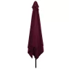  Négyzetes Kerttél 295x245 cm Bordeaux Piros