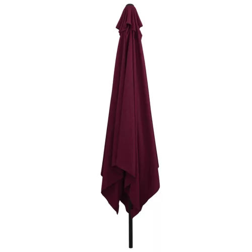  Négyzetes Kerttél 295x245 cm Bordeaux Piros