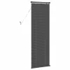  Zsaluzia Állítható Ezüst Szürke 150 x 40 cm PVC