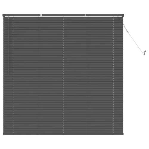  Zsaluzia Állítható Ezüst Szürke 150 x 150 cm PVC