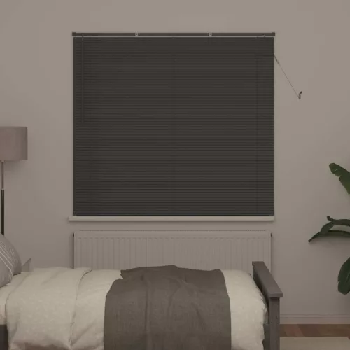  Zsaluzia Állítható Ezüst Szürke 150 x 150 cm PVC