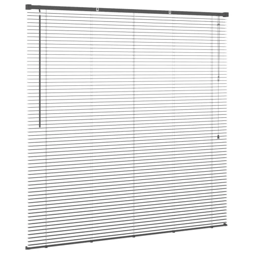  Zsaluzia Állítható Ezüst Szürke 150 x 160 cm PVC