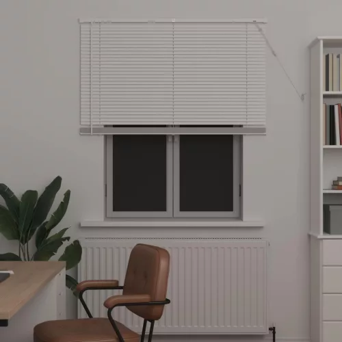  Zsaluzia Állítható Fehér 150 x 110 cm PVC