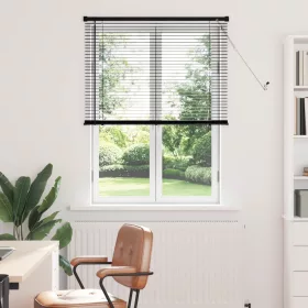  Zsaluzia Állítható Fekete 150 x 90 cm PVC