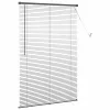  Zsaluzia Állítható Fekete 150 x 90 cm PVC