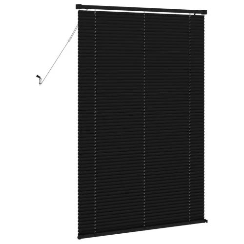  Zsaluzia Állítható Fekete 150 x 90 cm PVC
