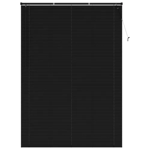  Zsaluzia Állítható Fekete 213 x 160 cm PVC