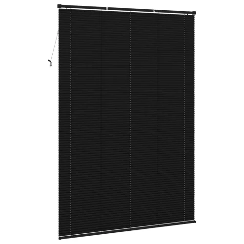  Zsaluzia Állítható Fekete 213 x 160 cm PVC