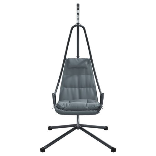  Függő szék állvánnyal és párnával Antracit acél