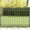  Kerítéselem ASSEN Szürke 170 x 100 cm Acél