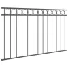  Kerítéselem ASSEN Szürke 170 x 100 cm Acél
