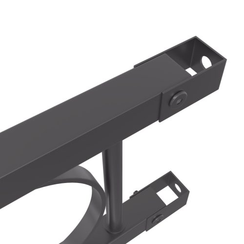  Kerítés Panel Szürke 1,7x1,2 m Acél