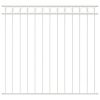  Fehér Kerítéspanel 1,7x1,2 m Acél
