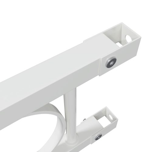  Fehér Kerítéspanel 1,7x1,2 m Acél