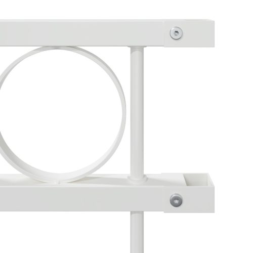  Kerítéspanel Fehér 1,7x1,5 m Acél