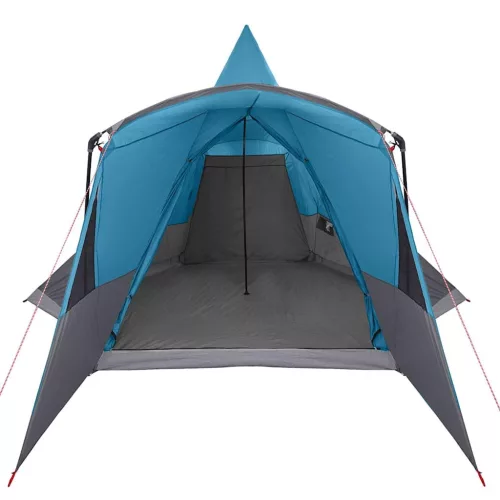  Teepee sátor tetővel tárolóval Kék 720 x 465 x 295 cm