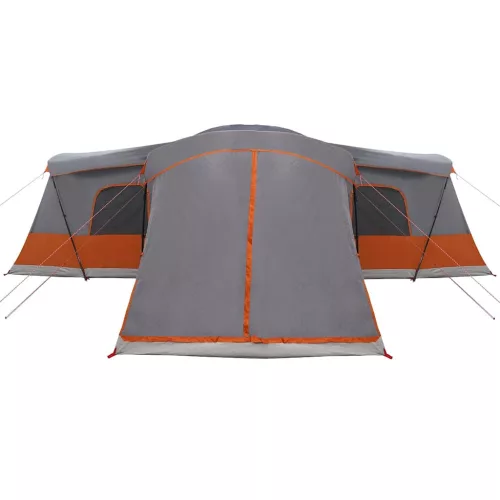  Sátor tetővel tárolóval Szürke és narancs 680 x 510 x 210 cm