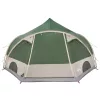  Dóm sátor Zöld 505 x 450 x 248 cm 185T poliészter PU bevonattal