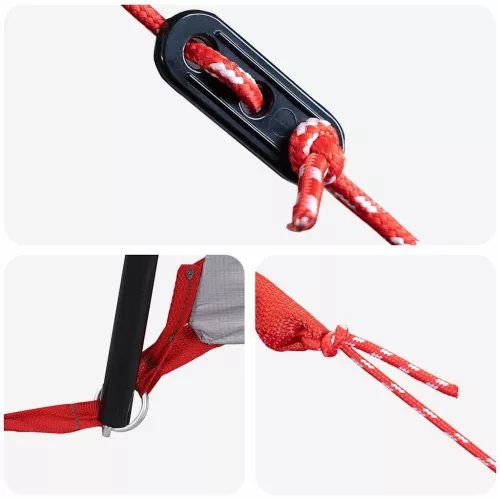  Kabin sátor tetővel tárolóval Zöld és Fehér 320 x 320 x 203 cm