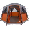  Kabin sátor tetővel Szürke és narancs 320 x 320 x 203 cm
