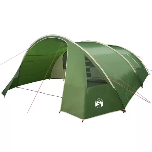  Alagút sátor tetővel tárolóval Zöld és Fehér 700 x 590 x 215 cm