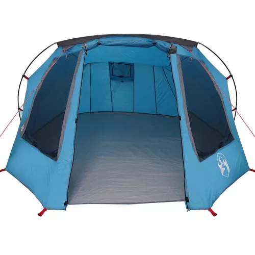  Alagút sátor tetővel tárolóval Kék és Szürke 328 x 228 x 115 cm