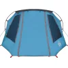  Alagút sátor tetővel tárolóval Kék és Szürke 328 x 228 x 115 cm
