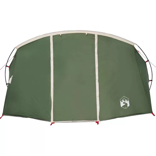  Alagút sátor tetővel tárolóval Zöld és Fehér 318 x 275 x 140 cm