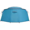  Alagút sátor tetővel tárolóval Kék és Szürke 318 x 275 x 140 cm