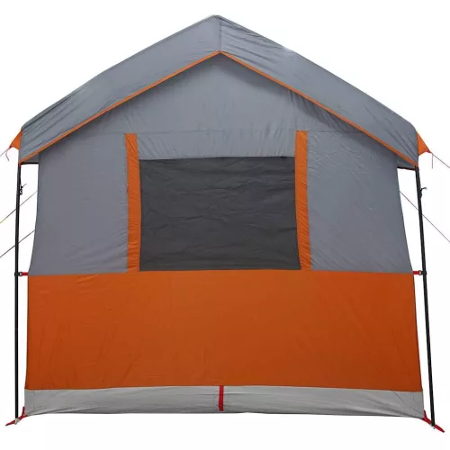  Családi Sátor tetővel Szürke és narancs 324 x 255 x 230 cm