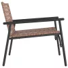  Kerti székek 2 db Fekete 79x56x73,5 cm Poly Rattan