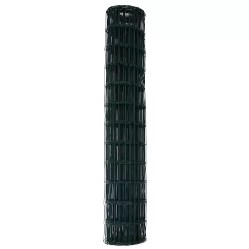  Euro Kerítés Zöld 1,4x10 m Acél