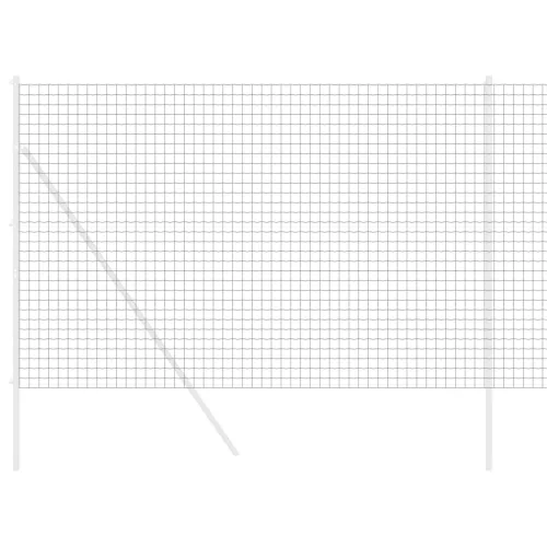  Euro Kerítés Szürke 1,5 x 10 m Acél