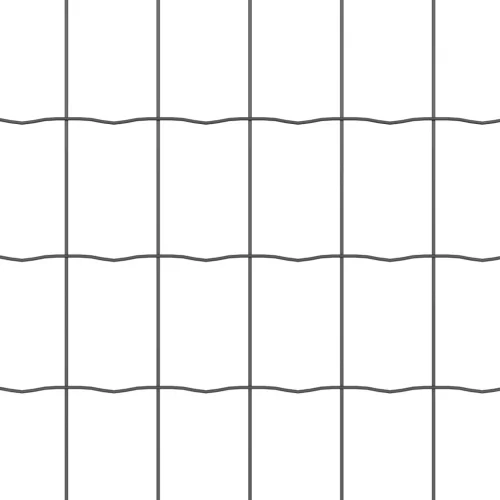  Euro Kerítés Szürke 0.8x10 m Acél