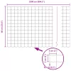  Szürke Euro Kerítés 0.6x25 m Acél