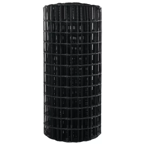  Euro Kerítés Szürke 0.8x25 m Acél