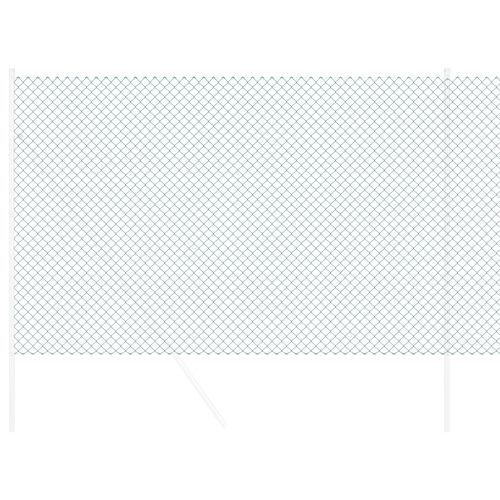  Összecsukható kerítés Zöld 1,5x10 m Acél